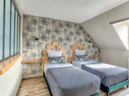Chambre côté lits 90 (cour)