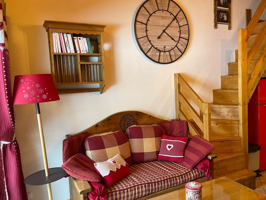 Coin salon Le Lin des Alpes Pralognan la vanoise