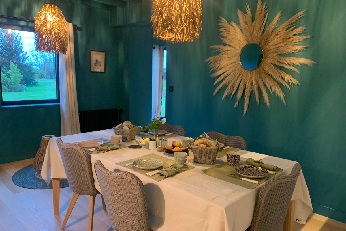 salle à manger, petit-déjeuner