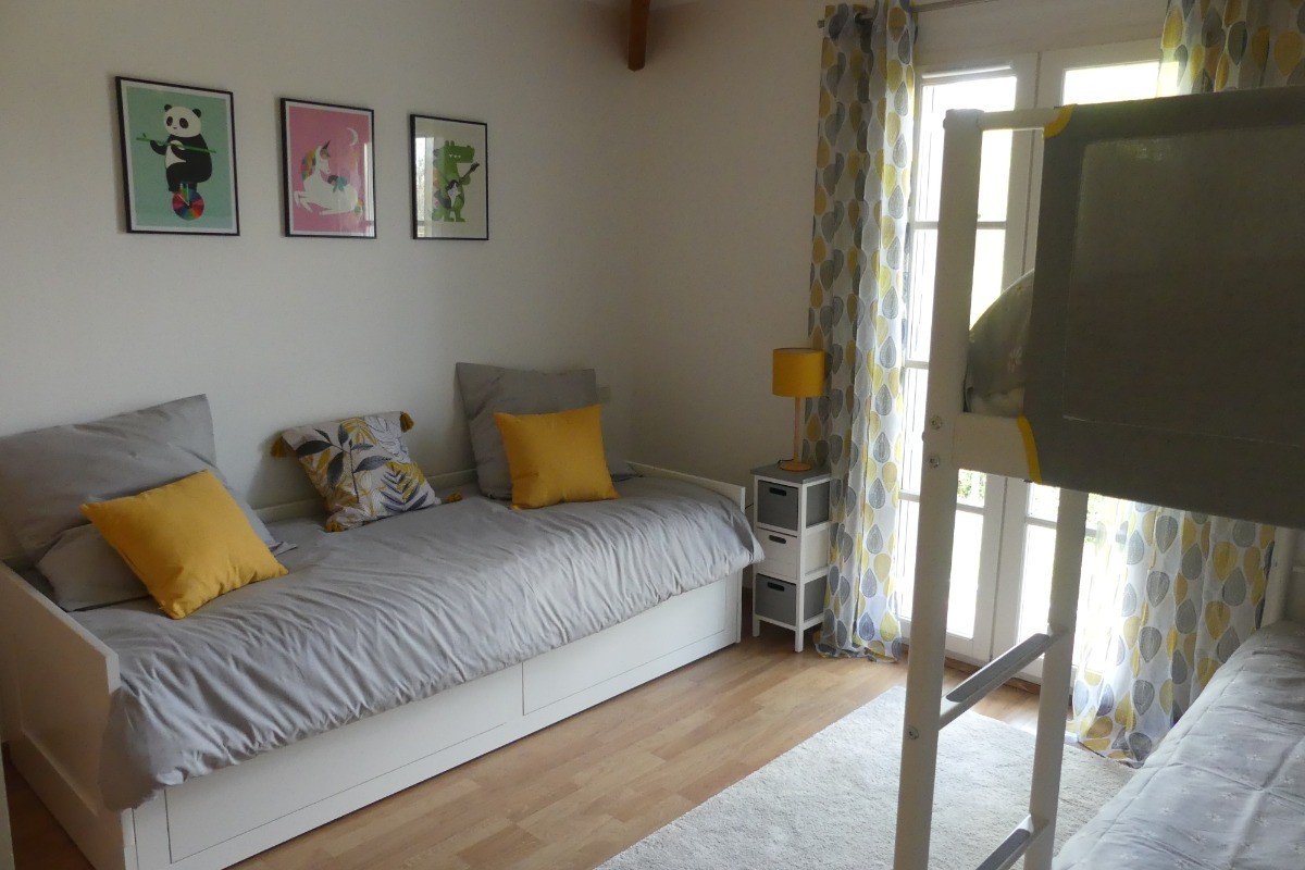 Chambre lits simples