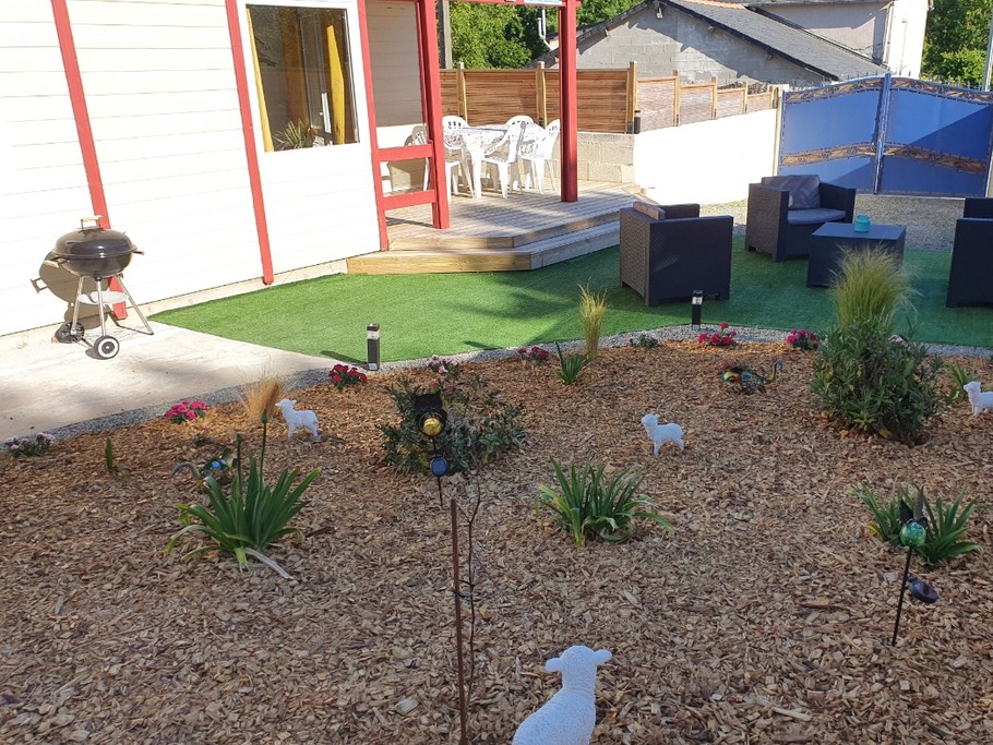 Extérieur chalet complètement indépendant