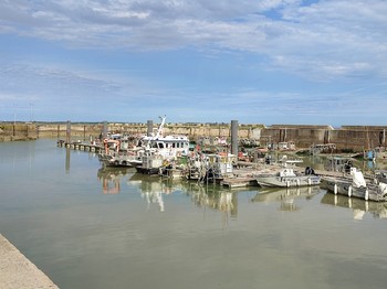 Le port de Bourcefranc, au bout de notre rye