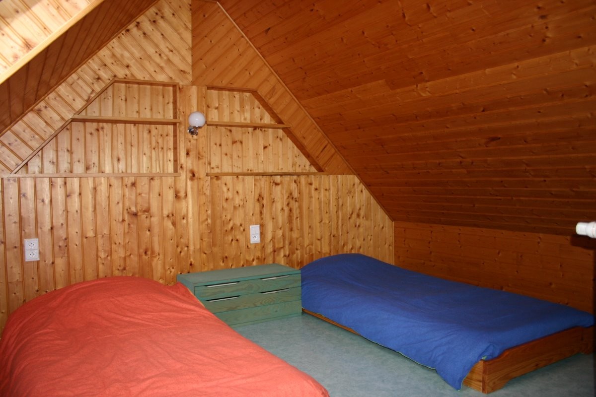 La chambre dans la mezzanine fermée