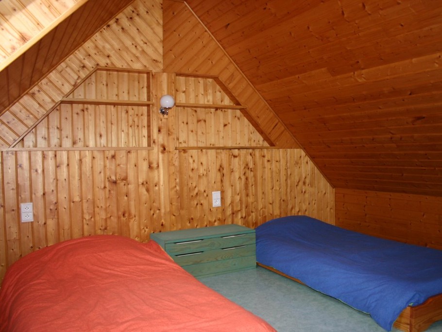 La chambre dans la mezzanine fermée
