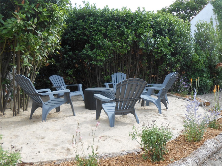 petit coin ombragé pour la détente