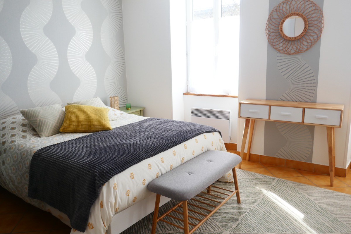 Chambre 1 - lit en 140