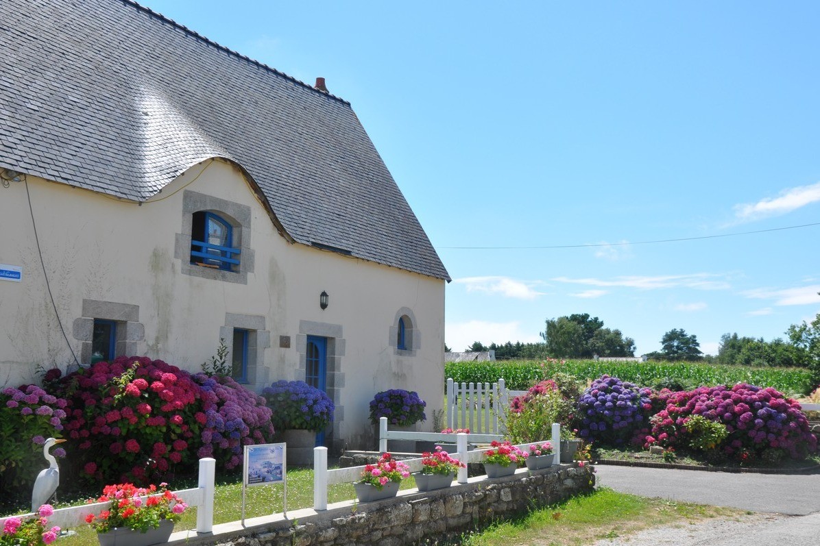Entrée du gîte la Grande Aigrette