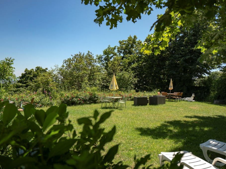 La jardin du gîte