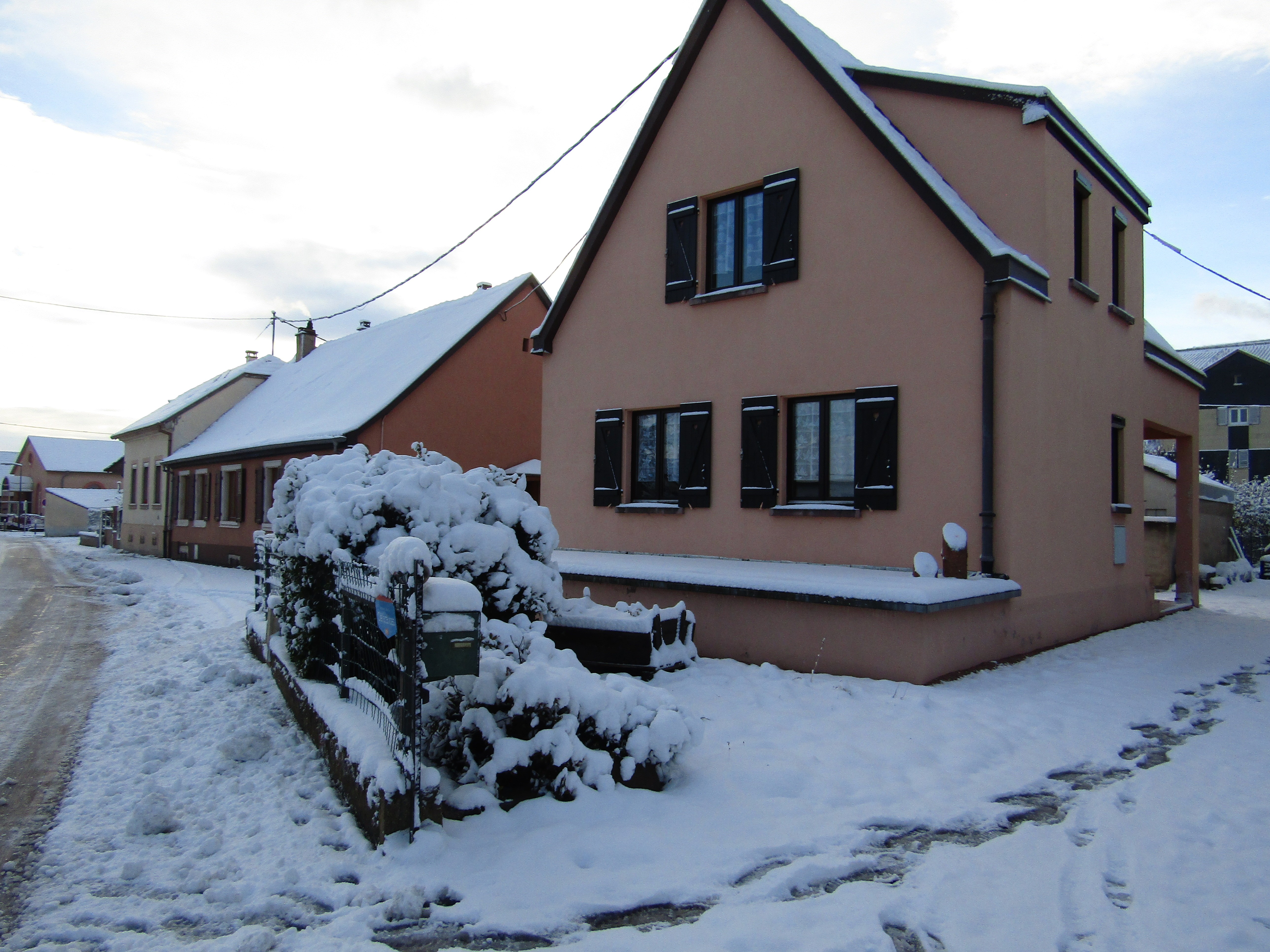 Sous la neige