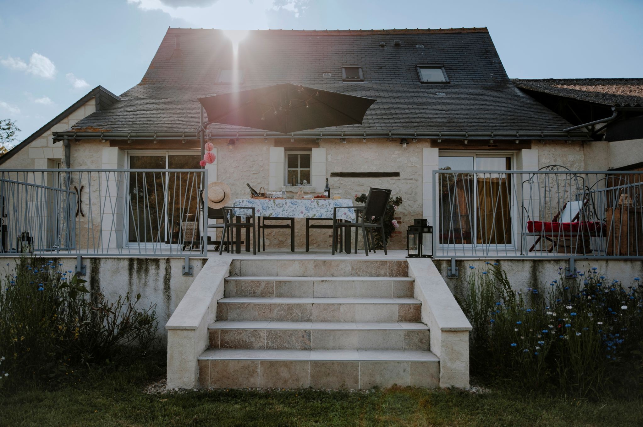 Le gite "Les Sens Ciel" pour 6 personnes, en Indre et Loir