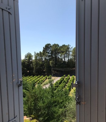 Vue depuis les chambres