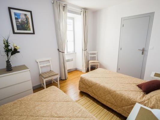 La Suite Familiale du Pertuis pour 3 à 6 personnes, sur l'Ile de Ré, Charente maritime, CHAMBRE AVEC 2 LITS DE 90x2m