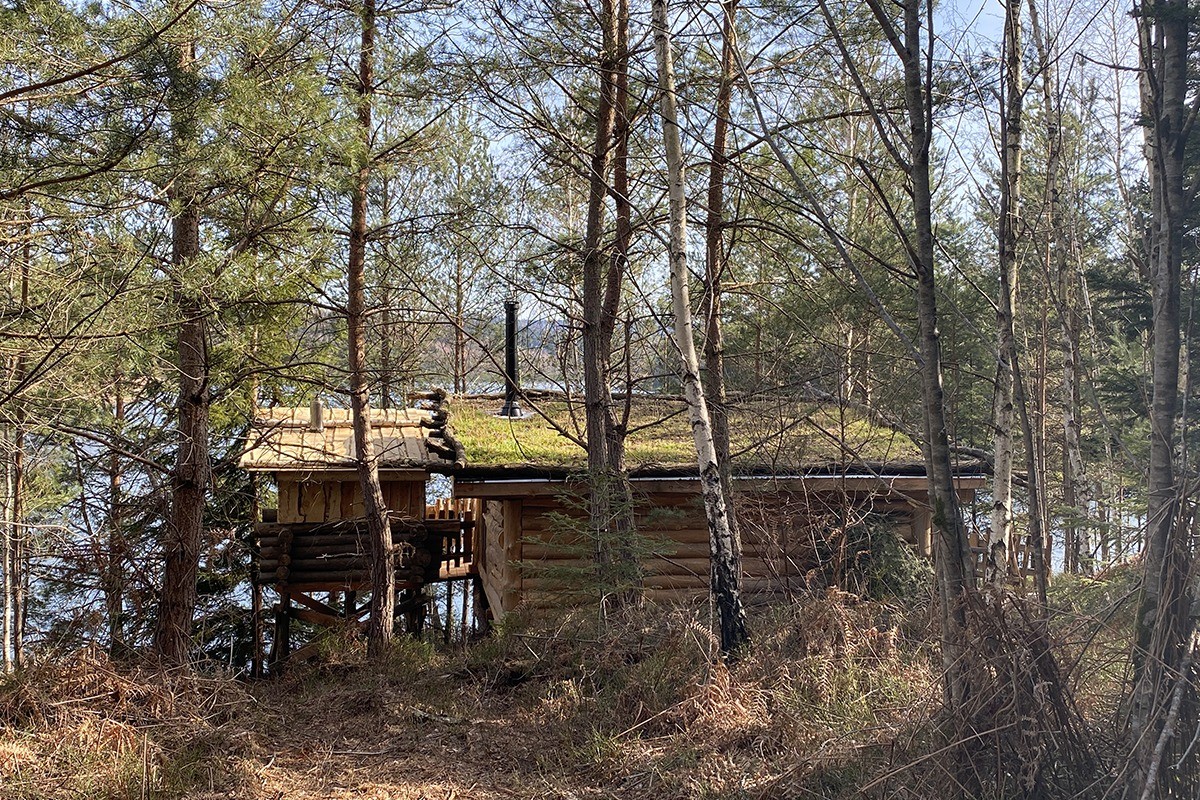 Bergerie du Lac, cachée dans la forêt - Les Cabanes du Lac de Pierre Percée