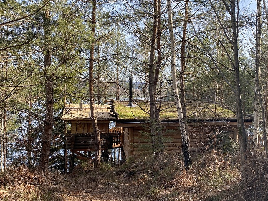 Bergerie du Lac, cachée dans la forêt - Les Cabanes du Lac de Pierre Percée