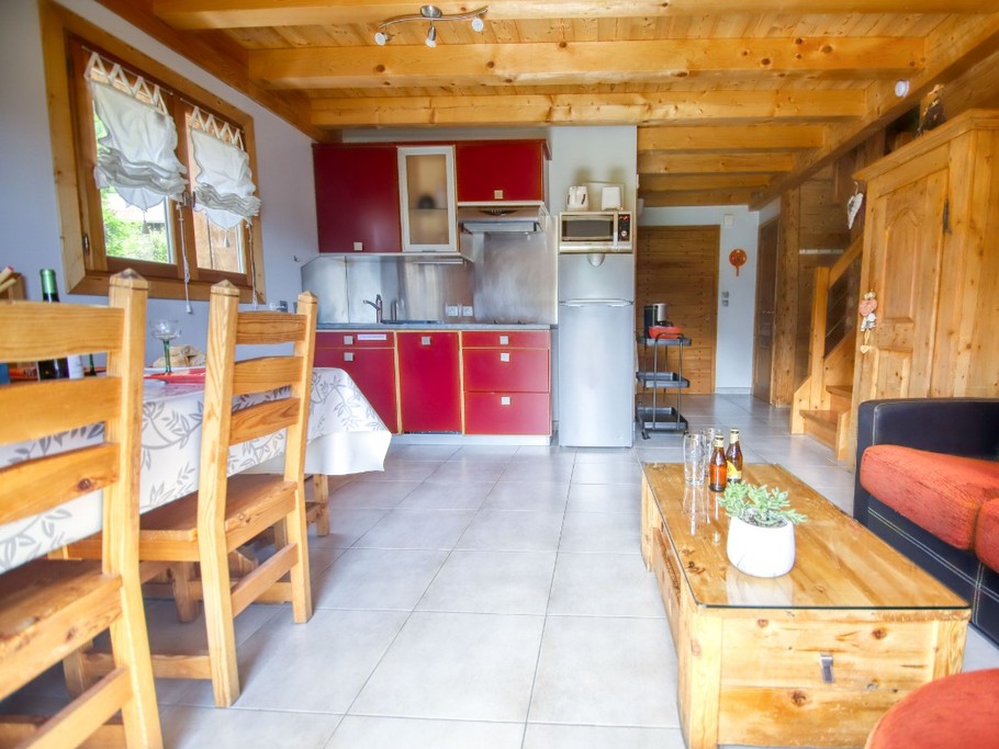 vue d'ensemble pièce de vie