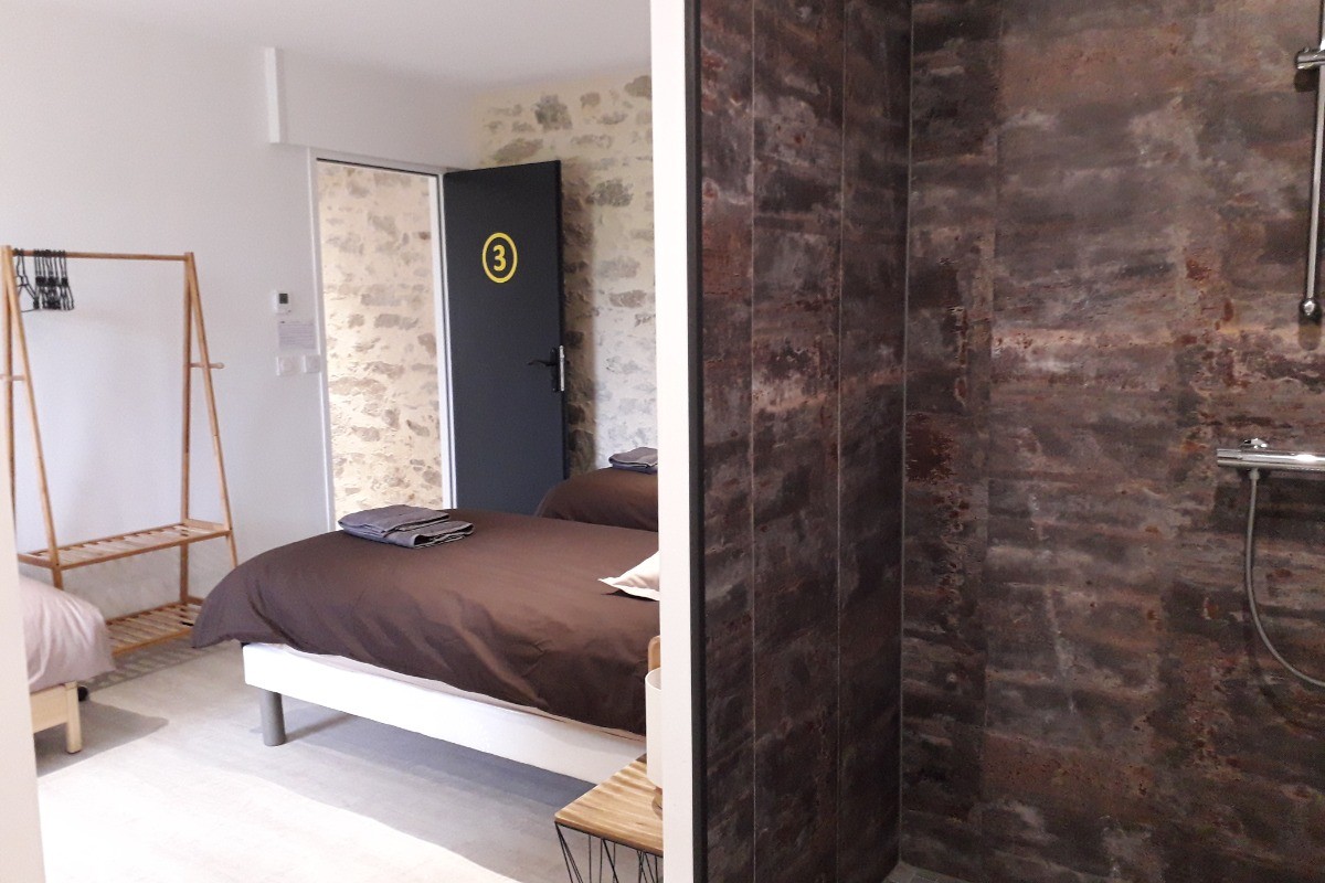 Chambre PMR 3 lits en 90