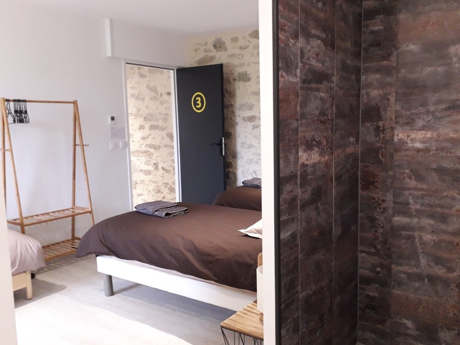Chambre PMR 3 lits en 90