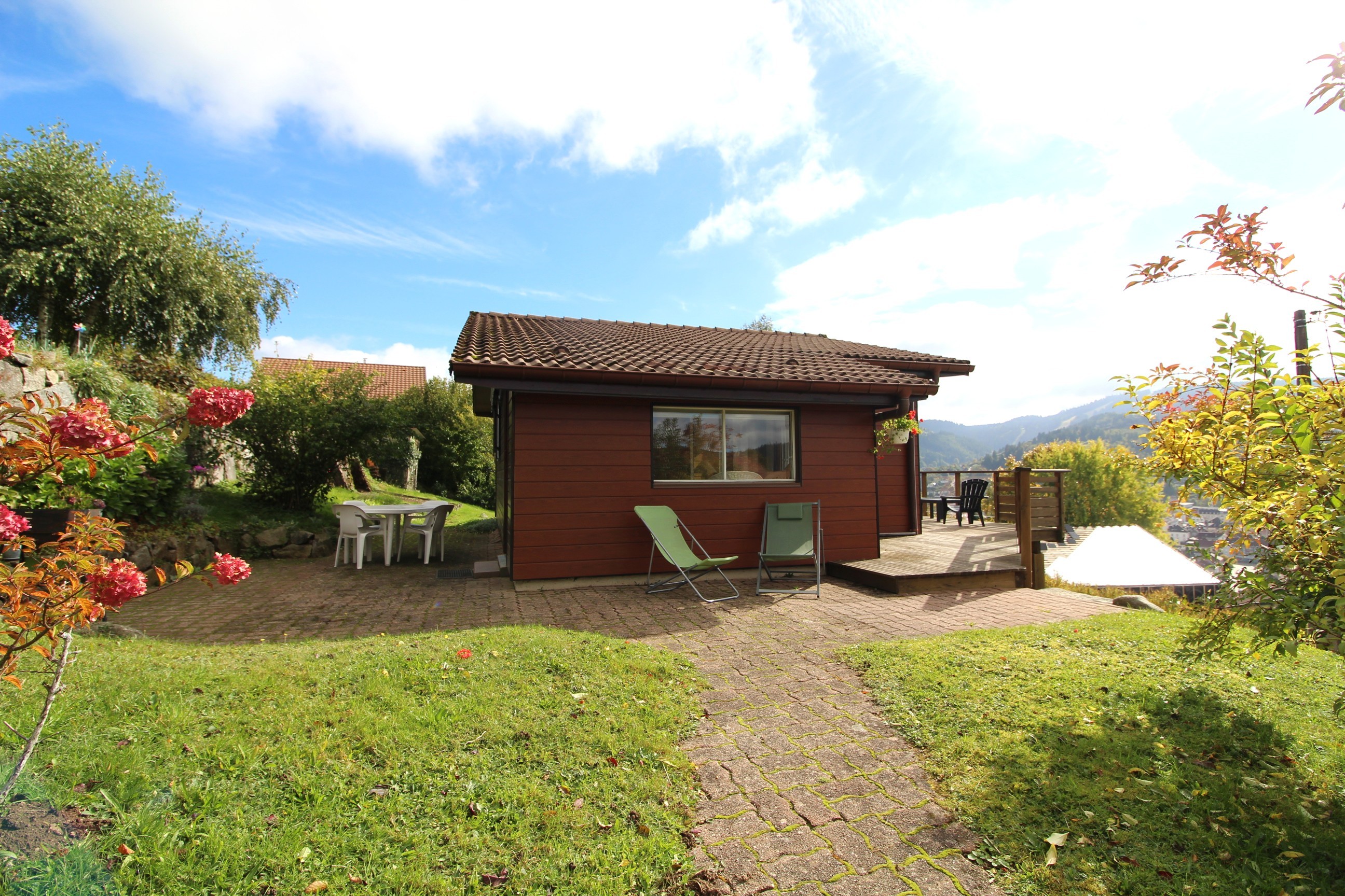 Chalet de Grany, indépendant, avec vue panoramique sur le lac de Gérardmer