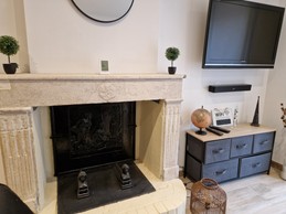 espace salon/ séjour - Gite des Vignes