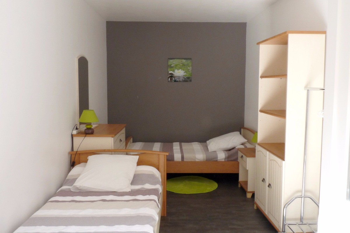 Chambre 2 lits de 90