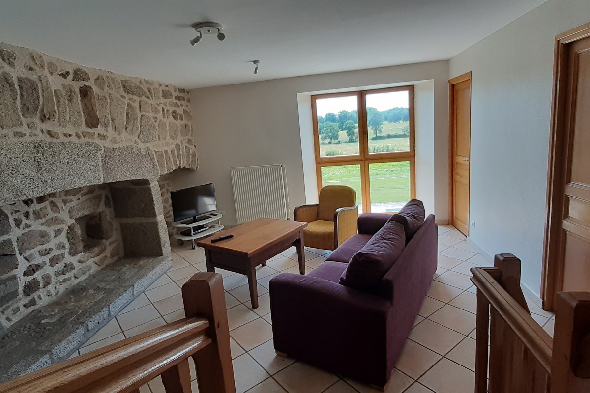 Gîte La Fourniale - Salon