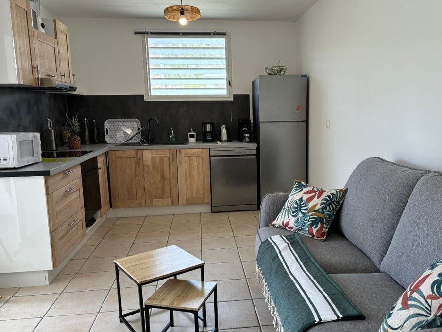 Salon avec possibilité couchage supllémentaire