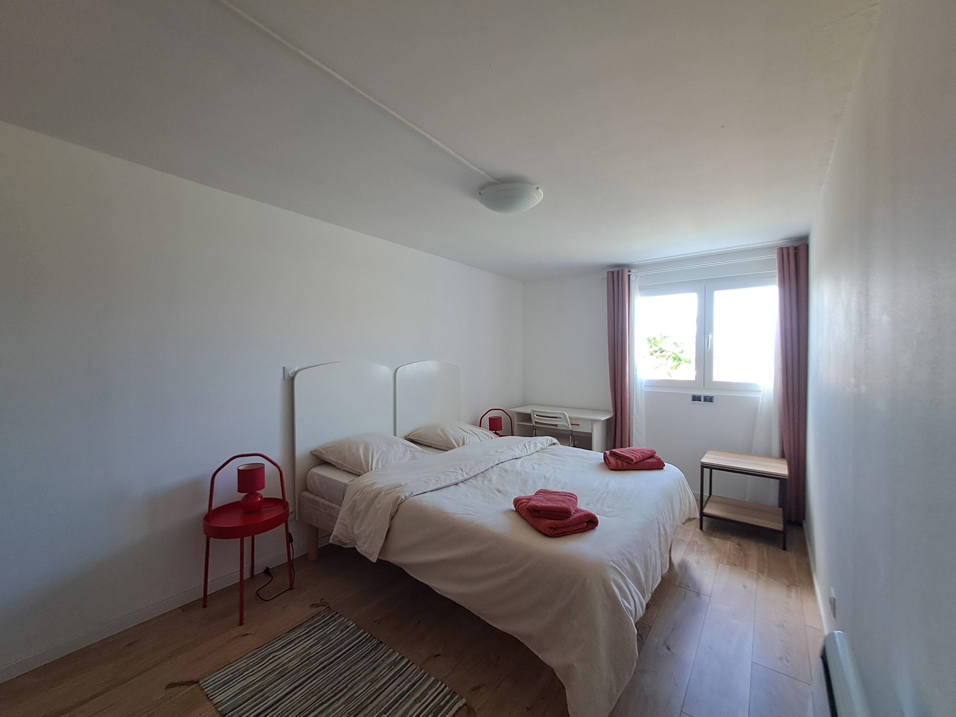 bedroom 2 twin beds in double bed 160
