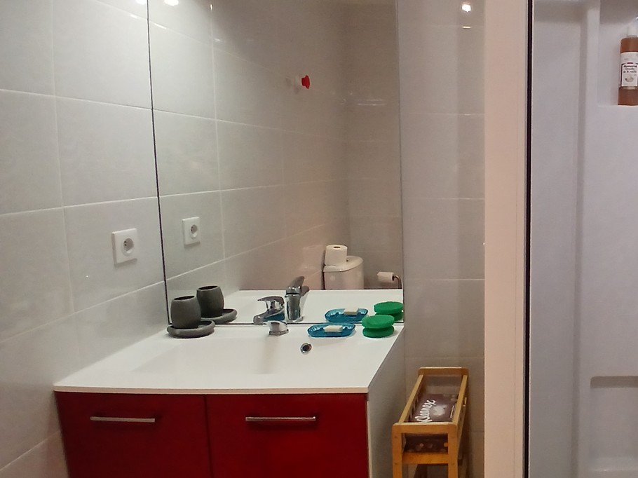 La Demeure d'Esli, Davayat : The shower room with WC