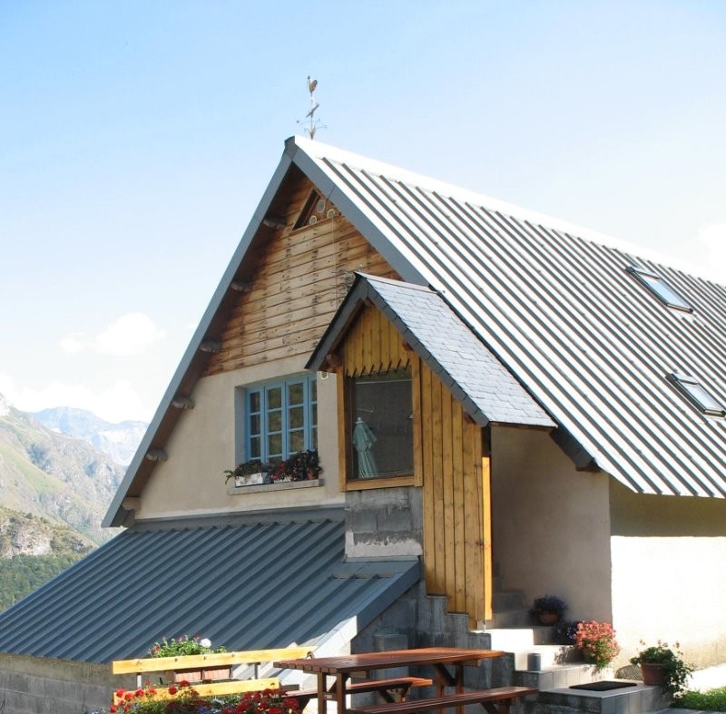 Le gite Munia avec sa terrasse