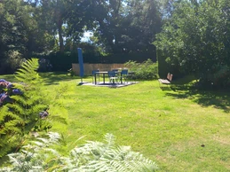 Le jardin privé du gîte