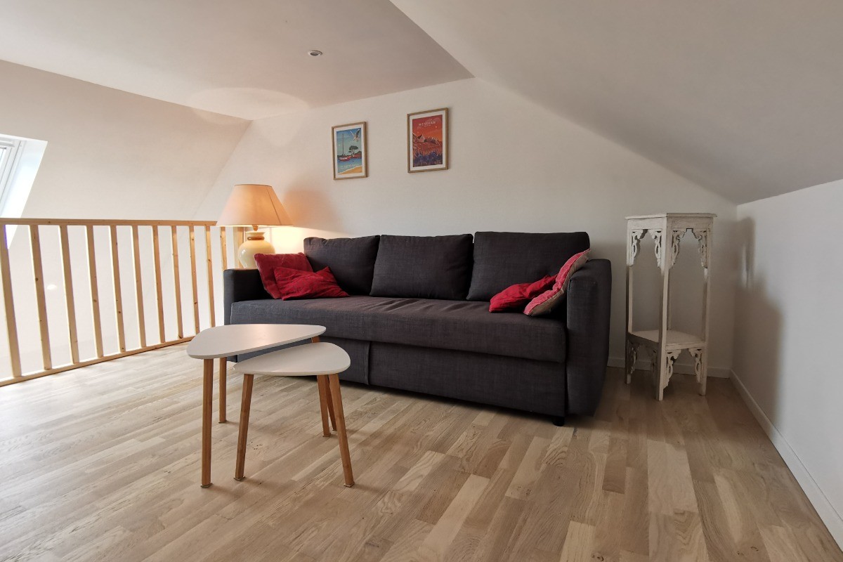 Mezzanine avec salon