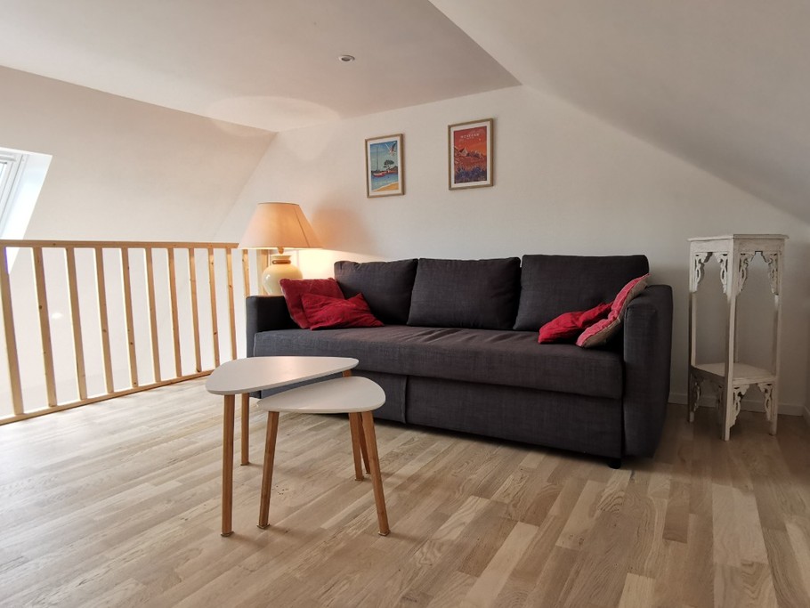 Mezzanine avec salon