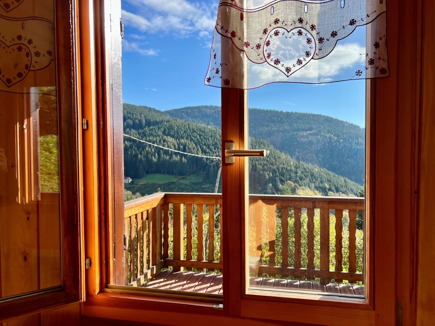 Vue sur les montagnes