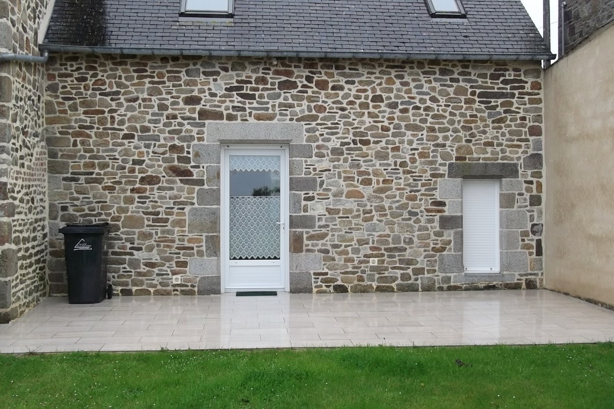 terrasse côté jardin