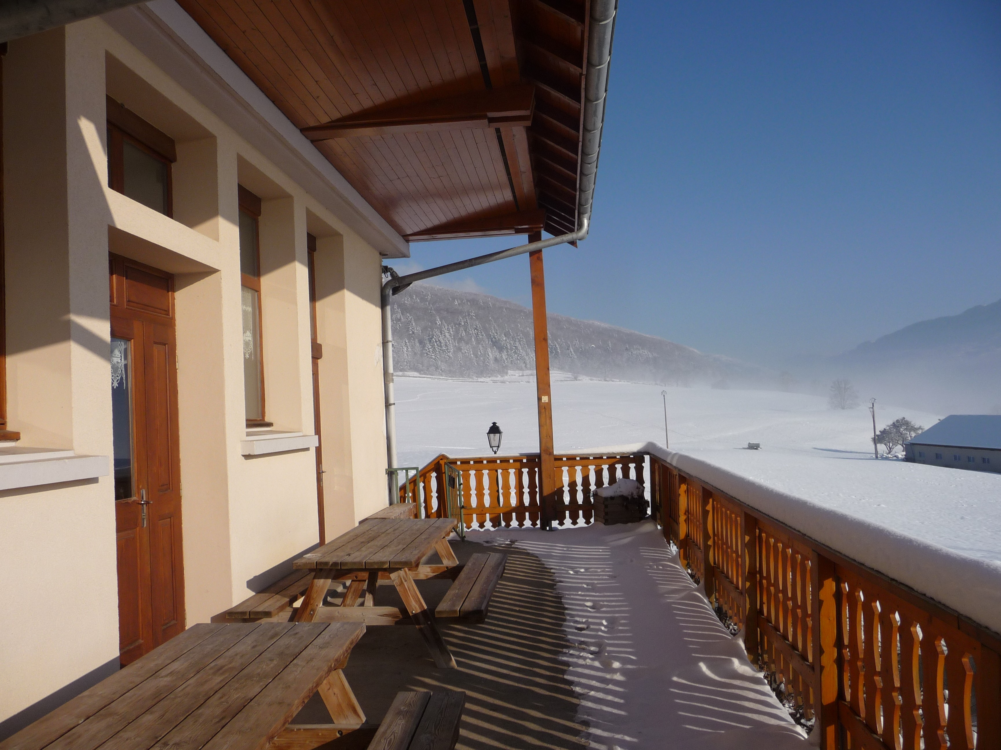 Terrasse Hiver