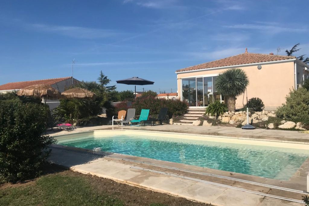 Villa Marennes Cap Oléron avec piscine en Charente maritime