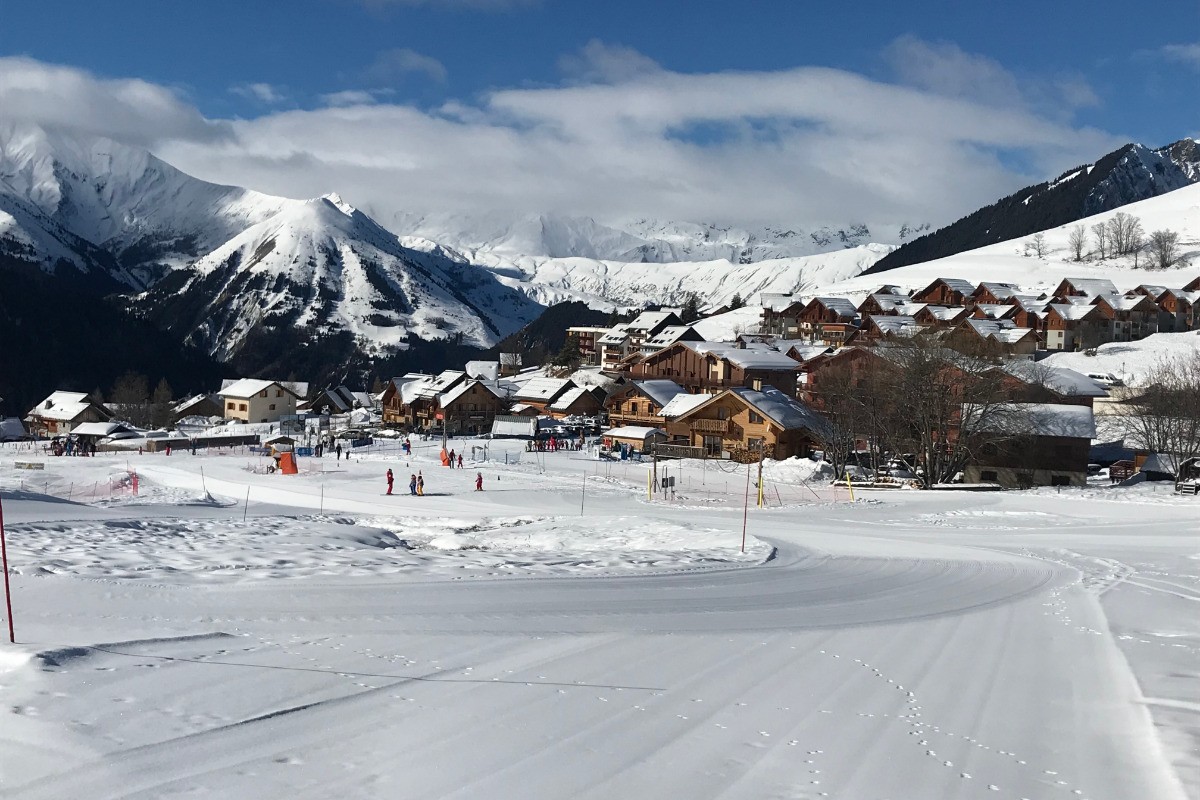 sur les pistes