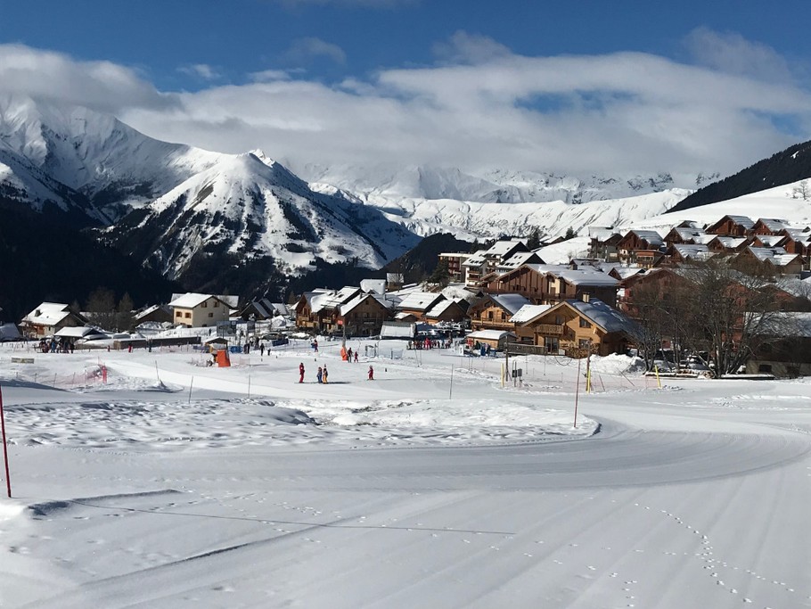 sur les pistes