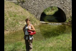 votre hôte en promenade à la sortie du village