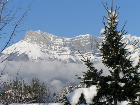 L'Arclusaz sous la neige