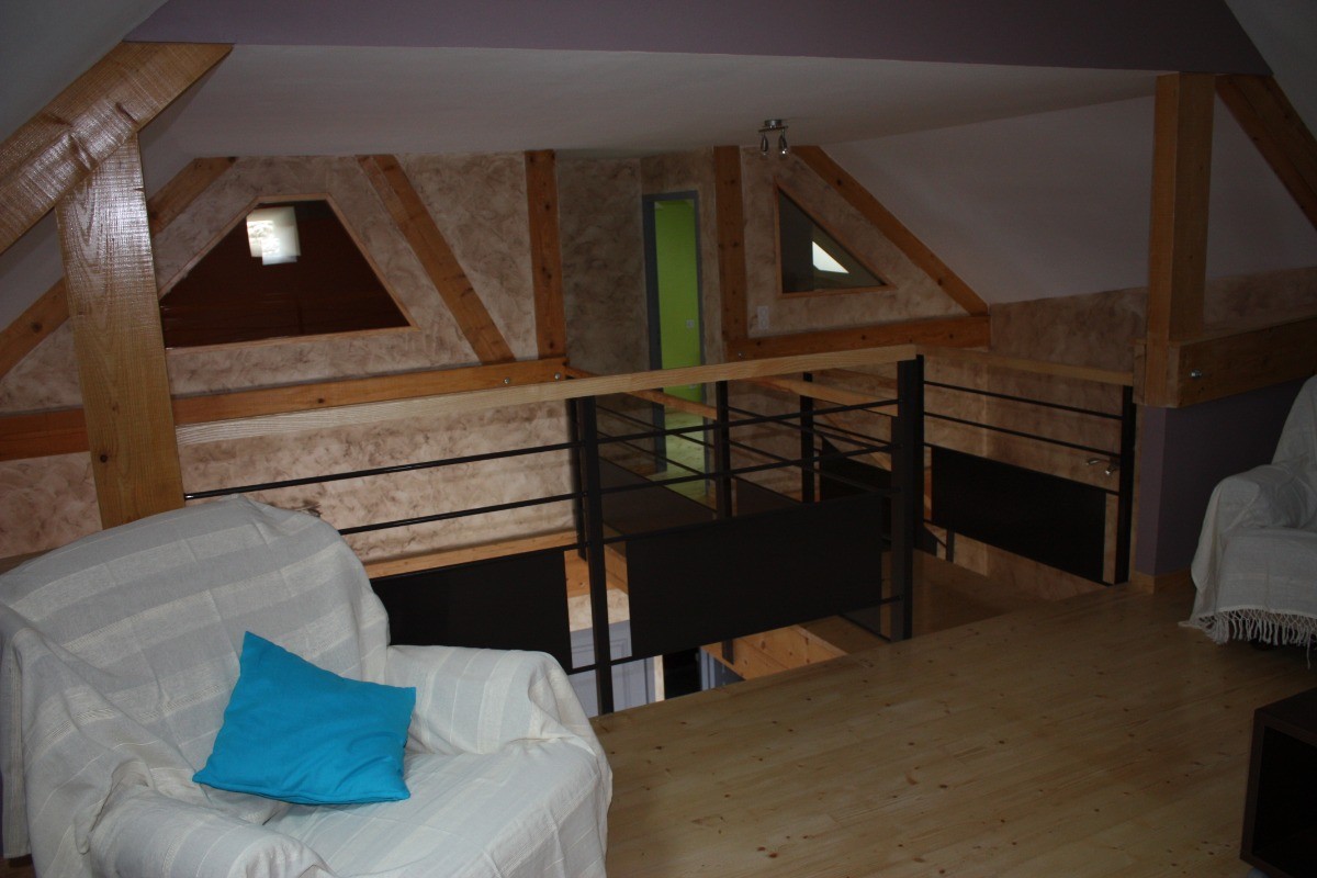 Mezzanine à l'étage