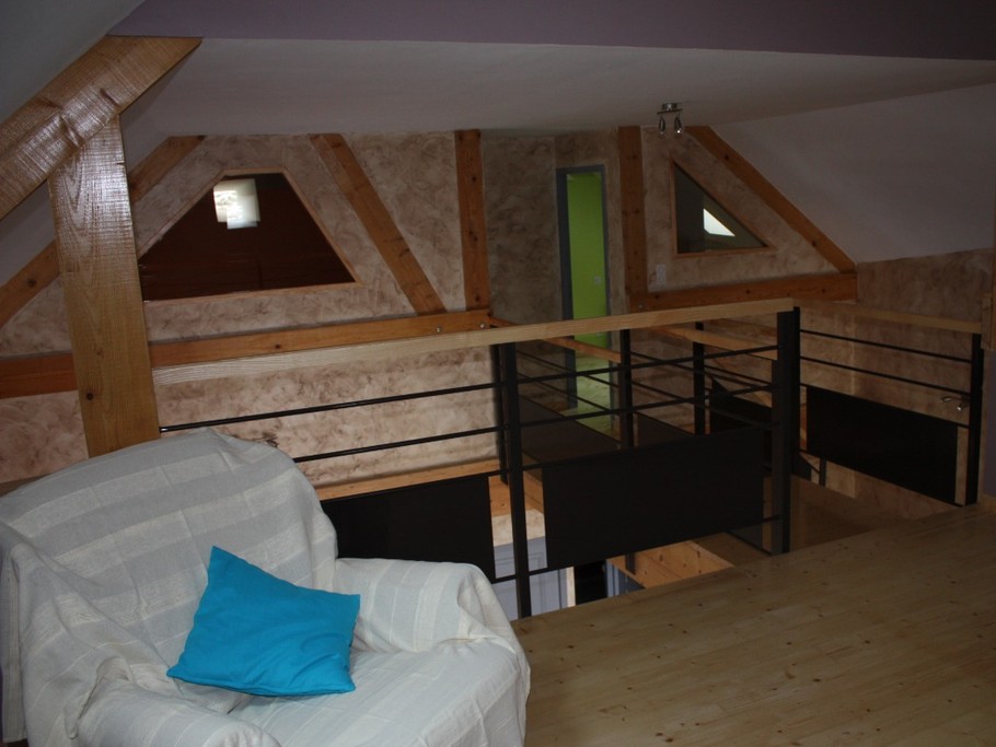 Mezzanine à l'étage