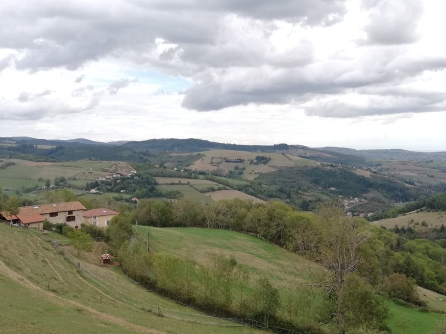Vue sur la vallée du Soanan