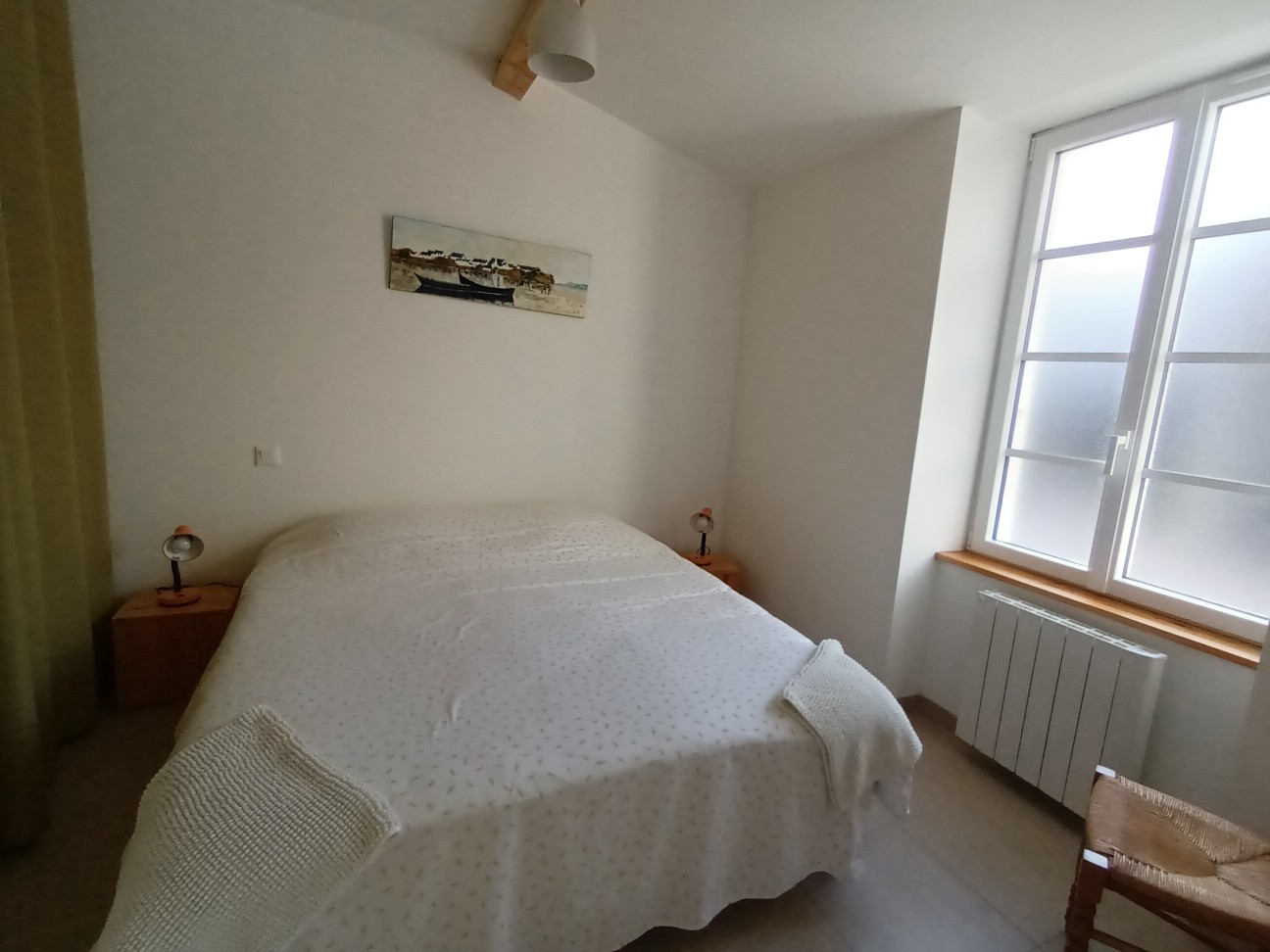 Courtyard bedroom