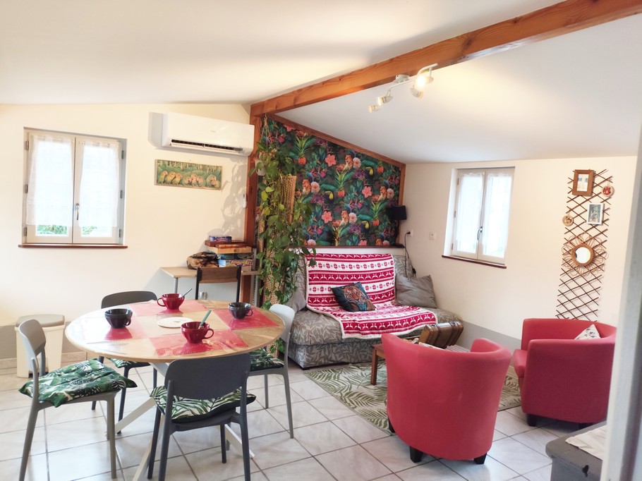 Pièce de vie climatisé