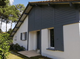 Vue jardin Façade avant - La Pinède Guesthouse - Gîte - Vielle-Saint-Girons - Landes
Crédit photo : Céline