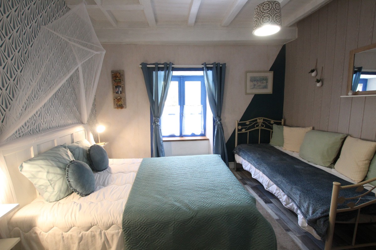 chambre 3 places à l'étage