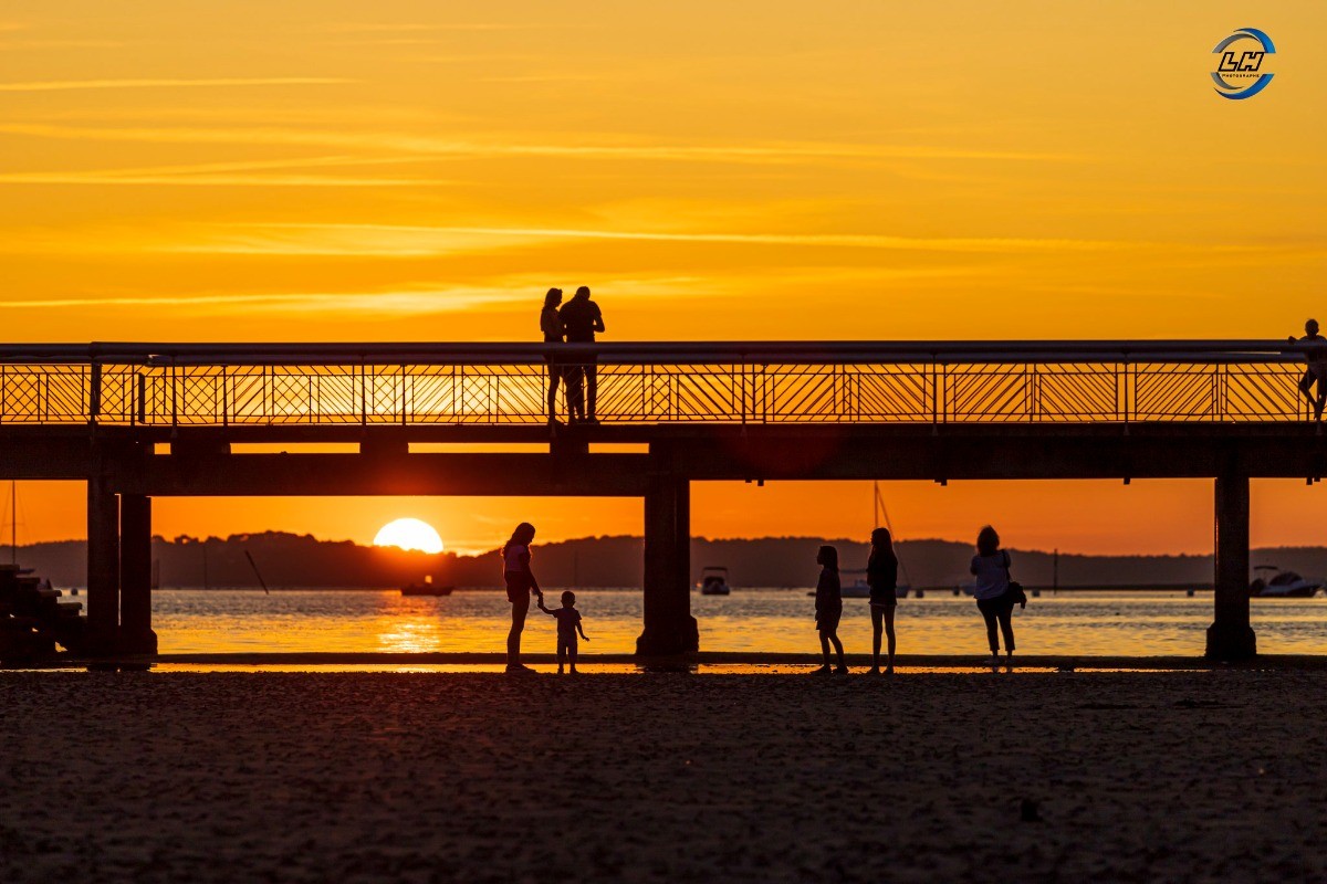 Le Bassin d'Arcachon proche de Tresses