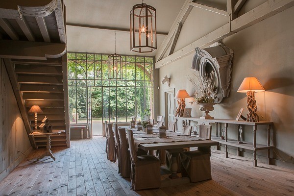 Chambres d'hôtes dans un écrin de verdure à 20 min de Lyon - Salon d'hiver - Ferme de Gringalet