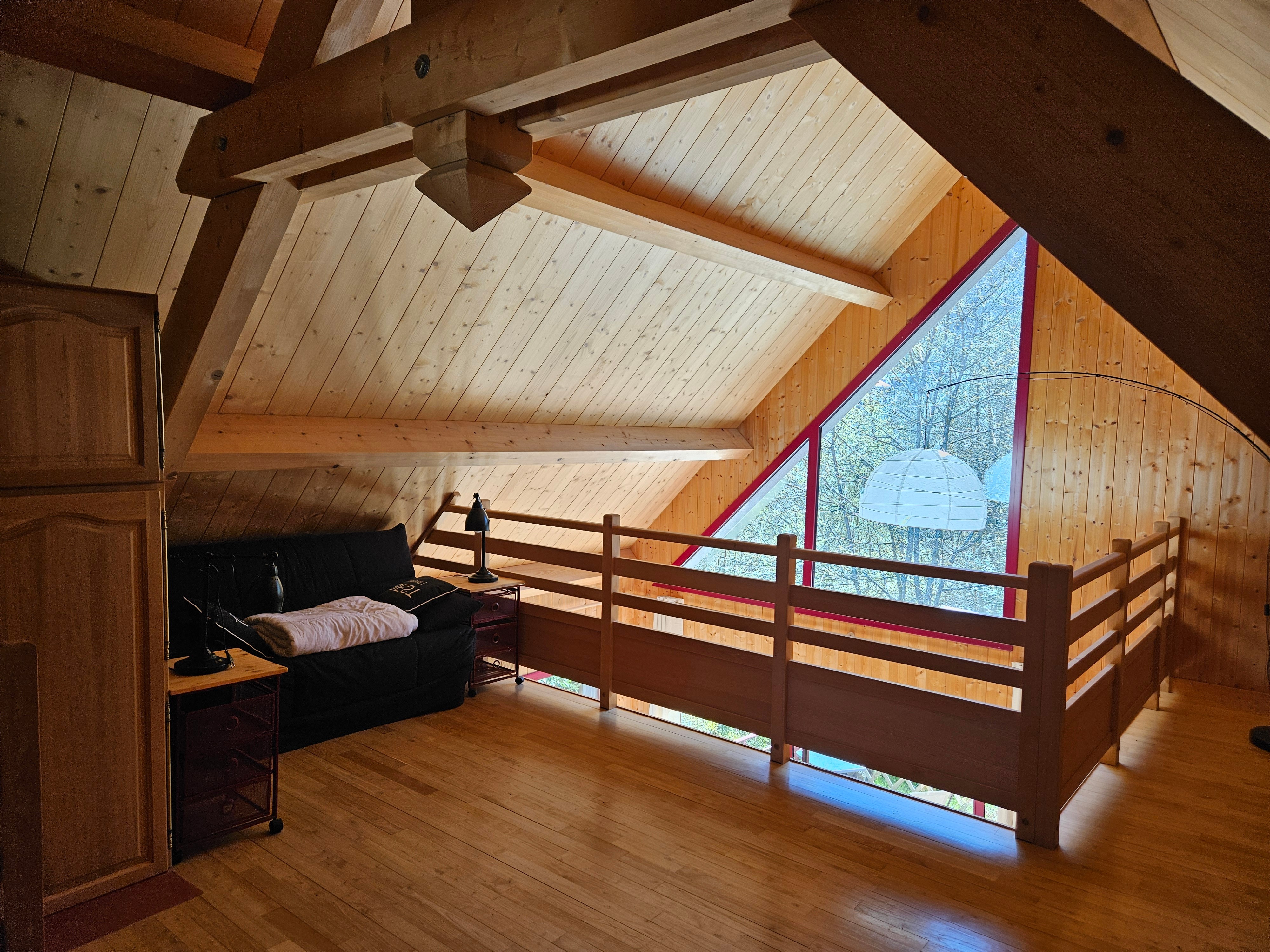 "Les Chamois" holiday cottage in Mont-Dore: The mezzanine